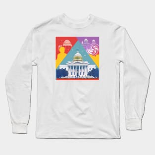Washington DC Long Sleeve T-Shirt